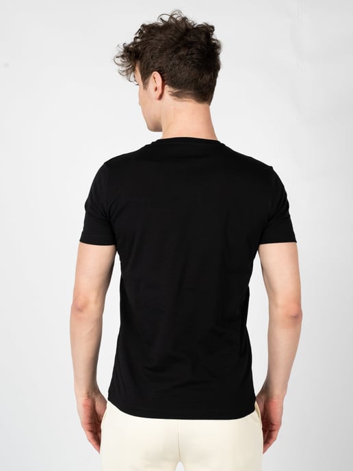 Iceberg T-Shirt del hombre negro - Image 4