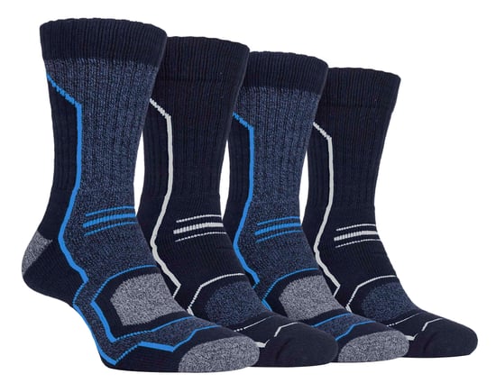 Pack de 4 calcetines de senderismo ligeros para hombre para climas cálidos - Image 1