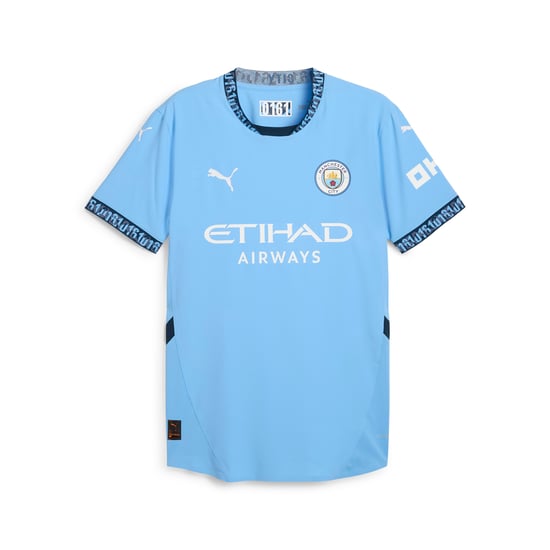PUMA Mens Manchester City 24/25 Authentic Home Jersey - Image 1