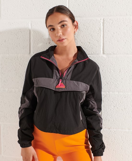 Superdry Colourblock Track Overhead Jacket - Image 1