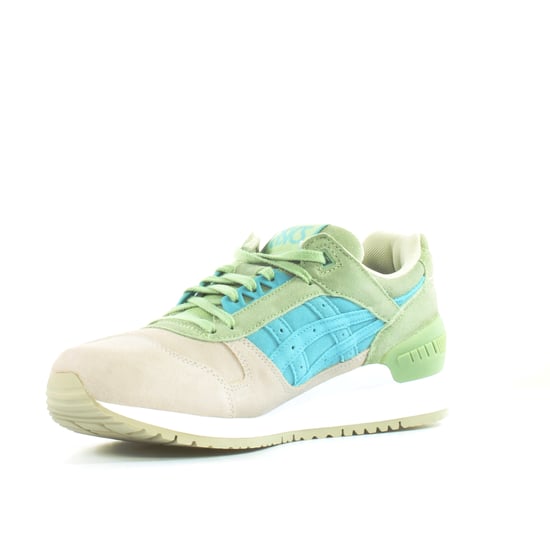 Asics Gel-Respector Mens Beige/Green Trainers