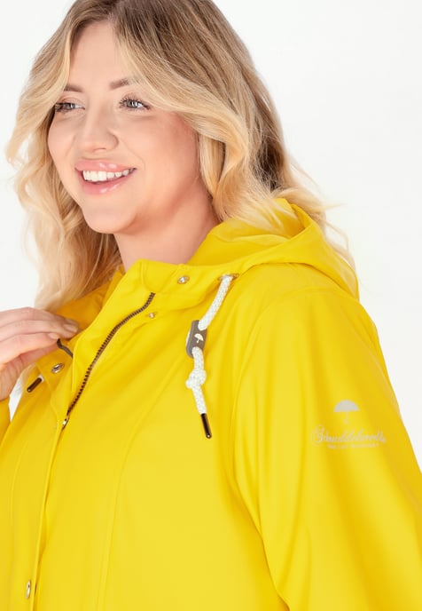 Schmuddelwedda raincoat women yellow - Image 5
