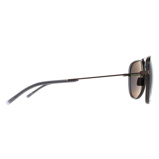 Porsche Design Aviator Mens Brown Brown Polarized  P8691