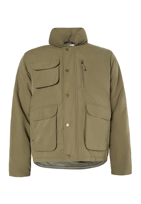Mo quilted blouson Men Military olive - Image 1