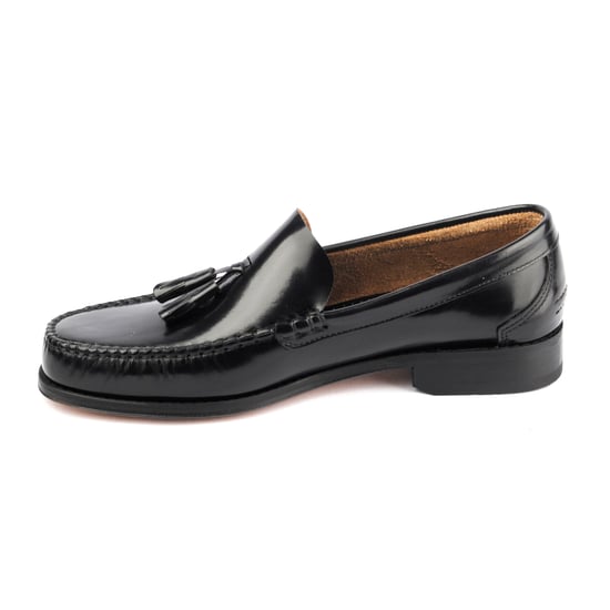 Man's Moccasin Shoe Sotoalto color Black