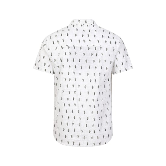 Mountain Warehouse Mens Preston Illustration Shirt (White) - Image 2
