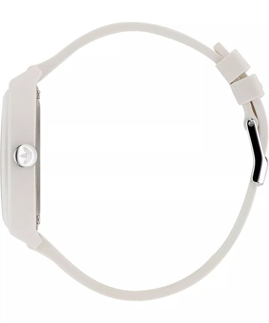 Adidas Originals Project Two Unisex's White Watch AOST23047 - Image 2