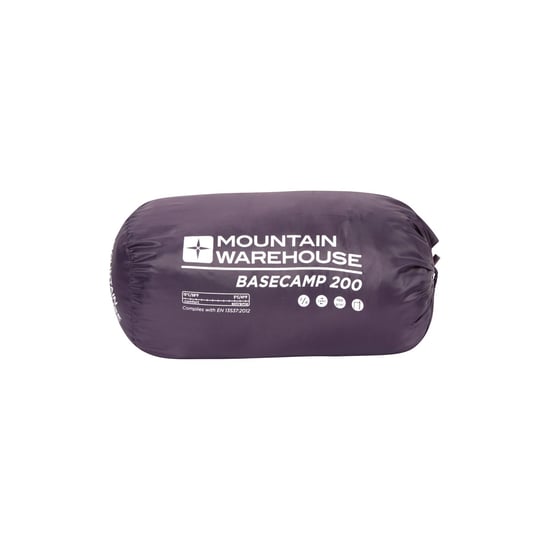 Mountain Warehouse Basecamp 200 Summer Sleeping Bag (Purple) - Image 4