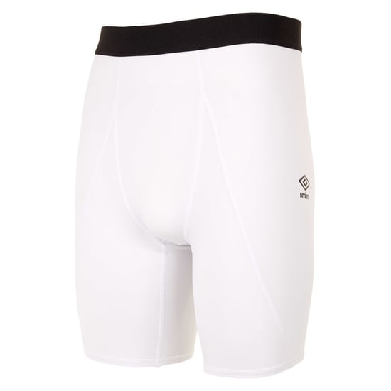 Umbro Mens Core Power Logo Base Layer Shorts (White) - Image 1