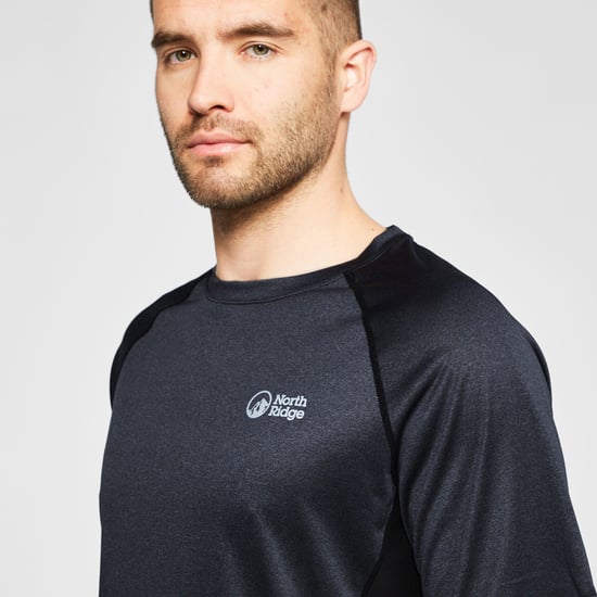 North Ridge Men's Resistance Short Sleeve Moisture Wicking Baselayer Shirt