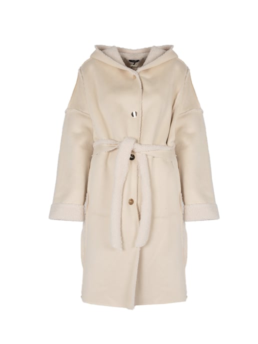 Liu Jo Abrigo de mujer beige - Image 1