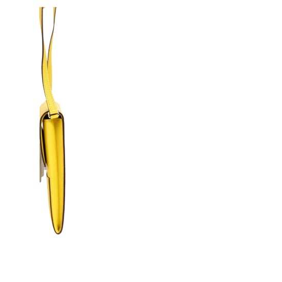 Hermes Cinhetic To Go Shoulder Bag in Yellow Leather - Image 4