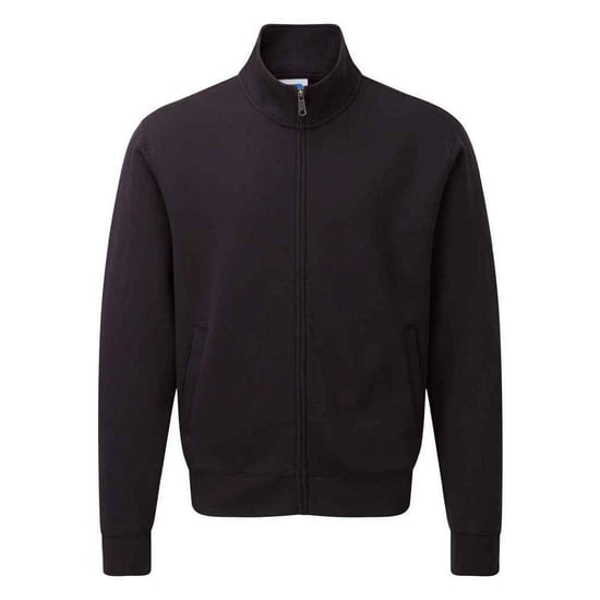 Russell Mens Authentic Sweat Jacket (Black) - Image 1
