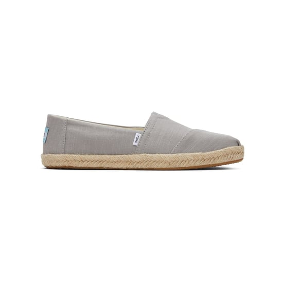 TOMS Alpargata Rope 100% Cotton Women's Drizzle Grey Espadrilles - Image 5