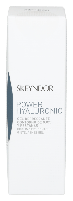 Skeyndor Power Hyaluronic Cooling Eye Contour&Eyelashes Gel 15ml - Image 2