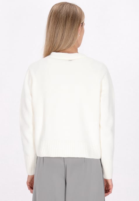 Dreimaster Cardigan women off-white - Image 4