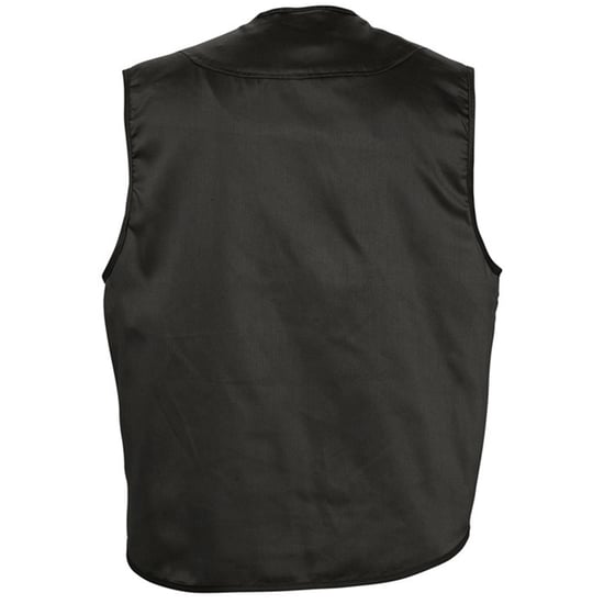 SOLS Wild Unisex Full Zip Waistcoat Bodywarmer Jacket (Black) - Image 2