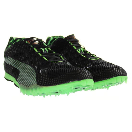 Puma Bolt evoSpeed Mid Dist Black Mens Running Trainers