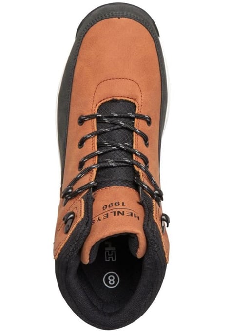 Henleys Mens Elan Boots in Brown - Image 3