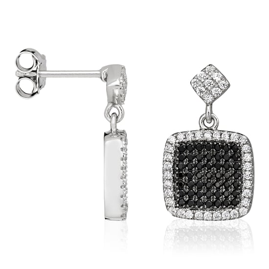 Orphelia Women's 925 Sterling Silver Drop Earrings - Silver ZO-5231 - Image 3