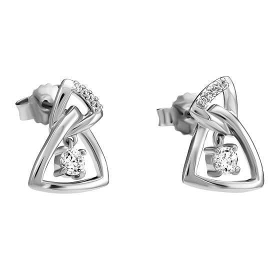 Orphelia 'Santorini' Women's 925 Sterling Silver Drop Earrings - Silver ZO-7570 - Image 1
