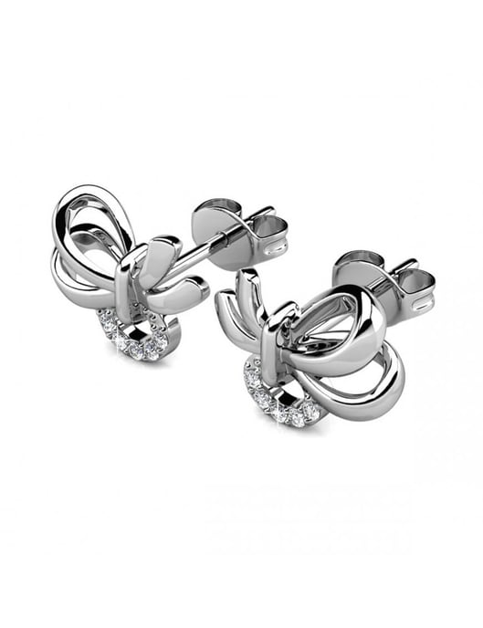 Pendientes Posie - Plata y Cristal - Image 4