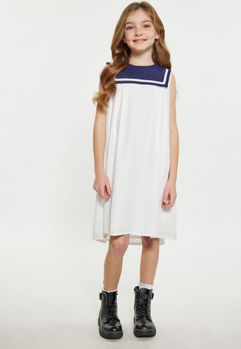 Dreimaster Dress Girls off-white - Image 2