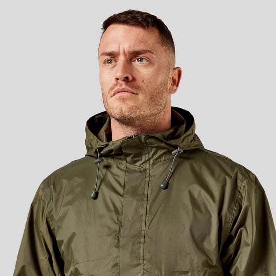 Peter Storm Men's Waterproof, Lightweight & Packable Cagoule with Large Zipped Pocket
