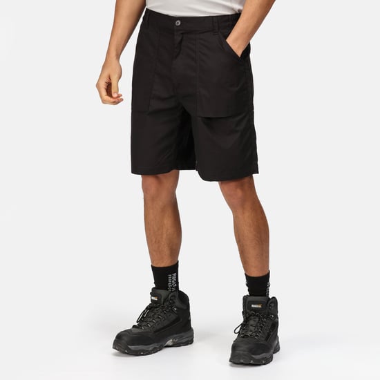 Regatta Mens New Action Sports Shorts (Black) - Image 2