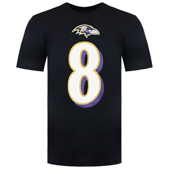 Camiseta Nike NFL Baltimore Ravens 8 Lamar Jackson para hombre - Image 1