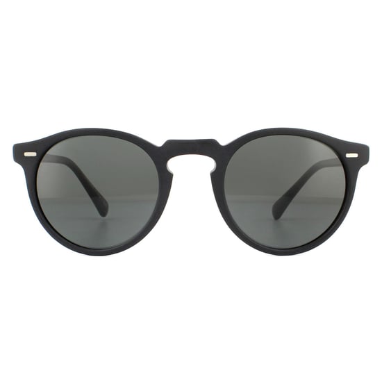 Gafas de sol Oliver Peoples Gregory Peck OV5217S 1031P2 Semi Mate Negro Cristal Medianoche Polarizado - Image 1