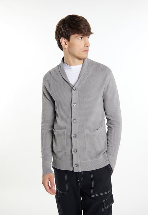 Mo Cardigan Men grey - Image 3