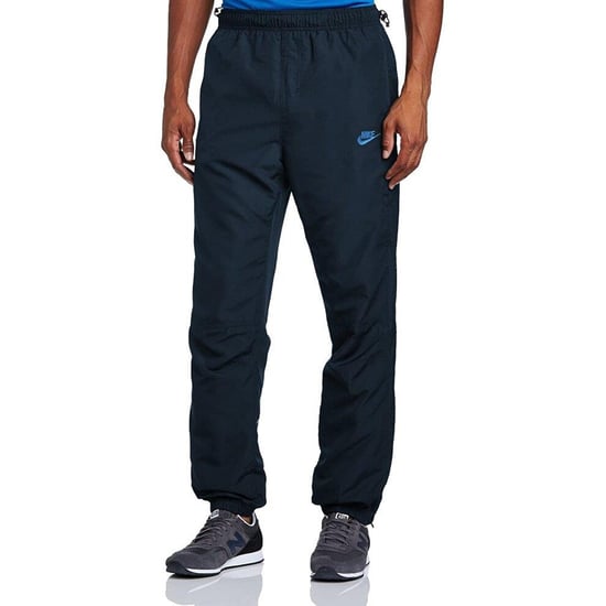 Nike Pantalones de chándal tejidos ligeros para hombre, color azul marino - Image 1