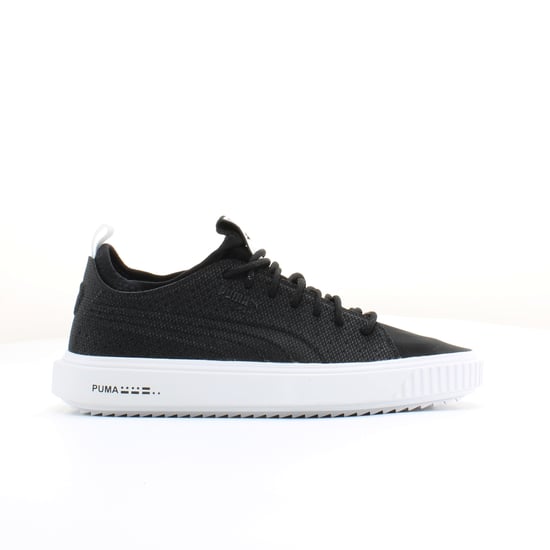 Puma Breaker Mesh Black Textile Mens Lace Up Trainers 369193 01