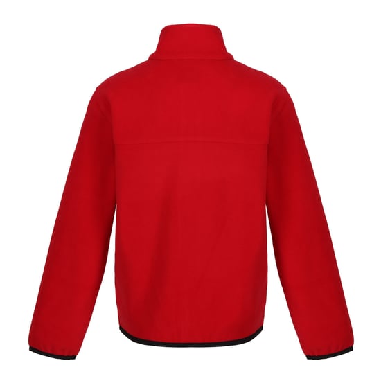 Regatta Childrens/Kids Microfleece Full Zip Fleece Jacket (Classic Red)