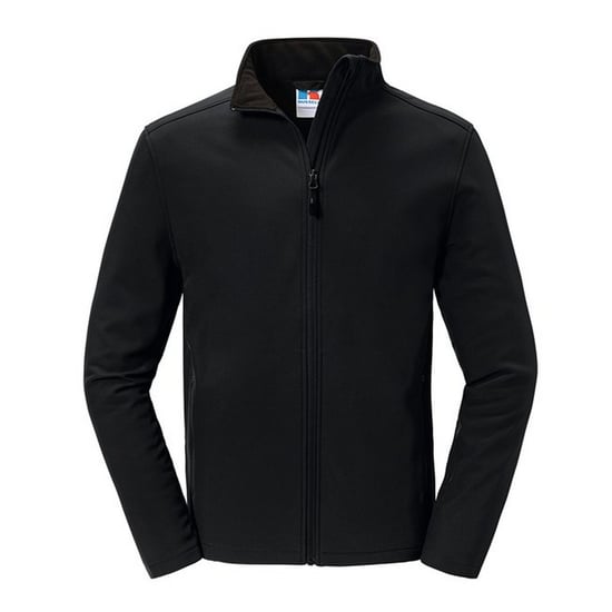Russell Mens Essential Soft Shell Jacket (Black) - Image 1