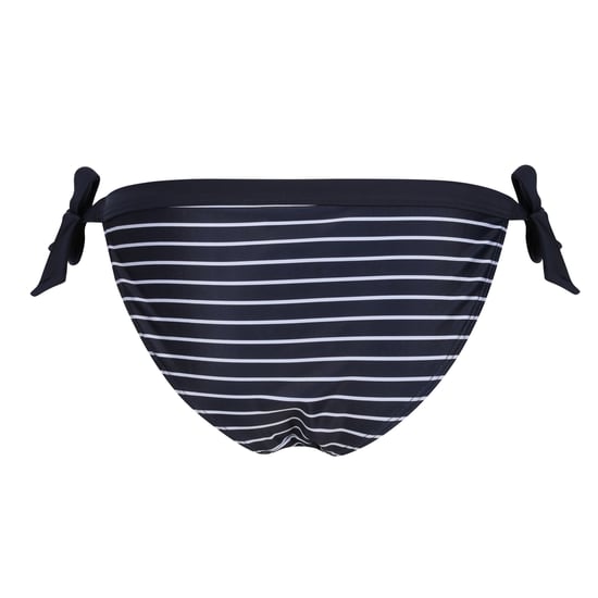 Regatta Womens/Ladies Flavia String Striped Bikini Bottoms (Navy/White)