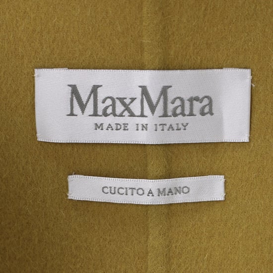 Max Mara Double Faced Vest in Yellow Wool - Image 4
