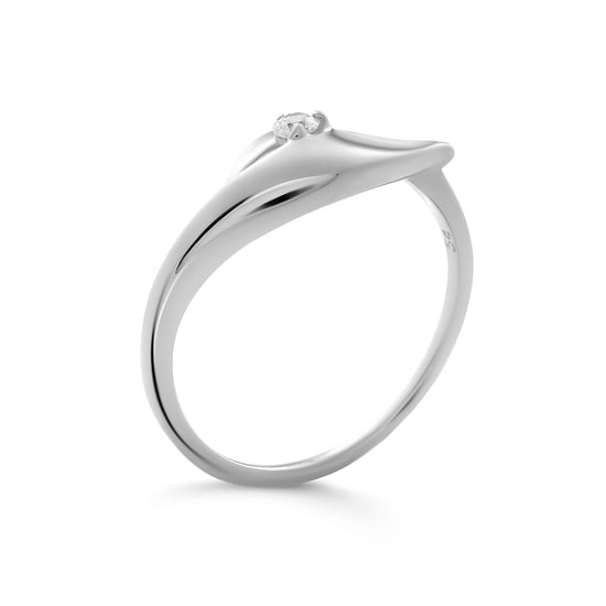 Orphelia 'Milan' Women's 925 Sterling Silver Ring - Silver ZR-7519 - Image 5