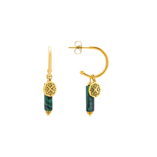 Luxenter Nadu earrings 18k gold finish