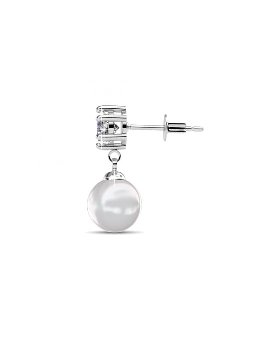 Pendientes Pauline - Plata y Cristal - Image 4