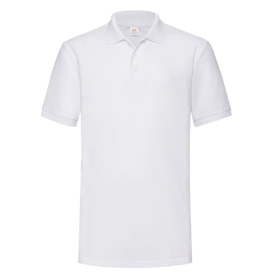 Fruit of the Loom Mens Pique Polo Shirt (White) - Image 1