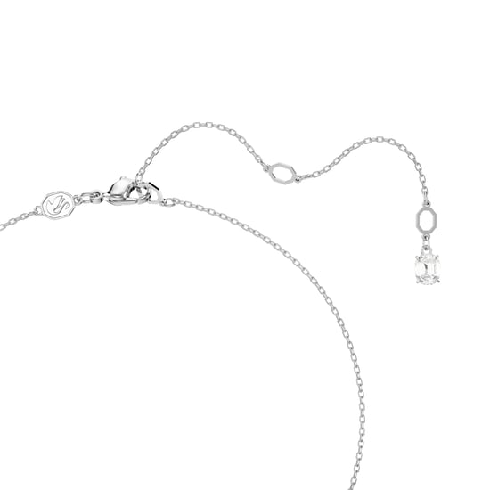 Swarovski 'Stilla' Women's Base Metal Necklace - Silver 5693405 - Image 3