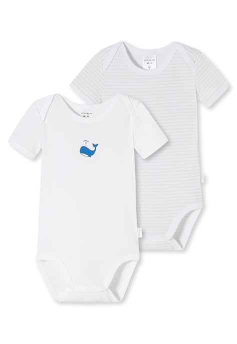 Schiesser  Baby Bodies  Rompers White - Image 1