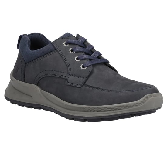 Hush Puppies Mens Adam Nubuck Lace Up Trainers (Navy) - Image 4