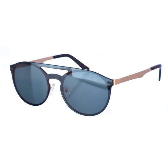 Unisex ALEX Oval Shape Metal Sunglasses
