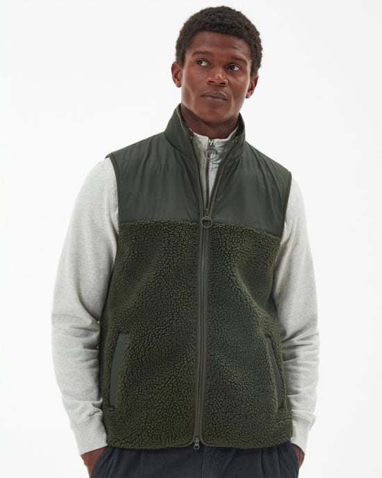 Barbour Newlan Mens Fleece Gilet