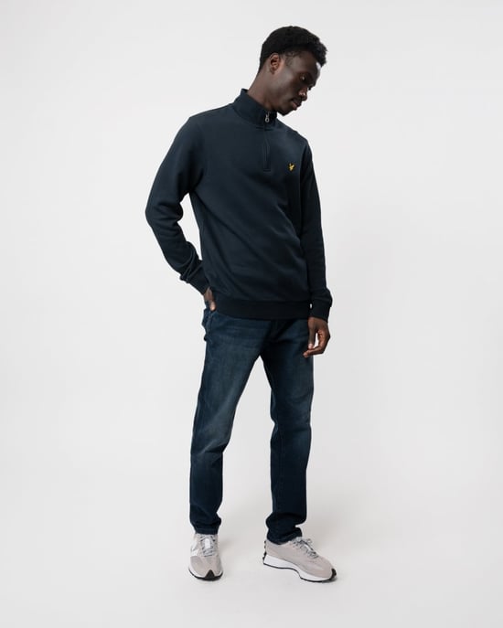 Sudadera con media cremallera bordada de hombre Lyle & Scott - Image 3