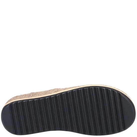 Hush Puppies Womens/Ladies Elissa Suede Sandals (Tan/Cream) - Image 4