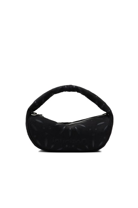 Desigual Women's Plain Handbag with Shoulder Strap in Black